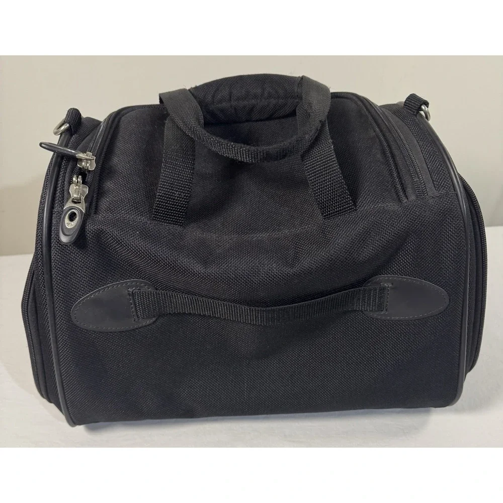 American Tourister Travel Bag Carry On Luggage Messenger Bag Black